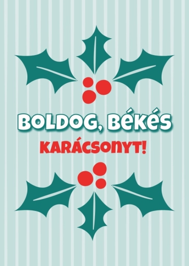 Boldog Karácsonyt!