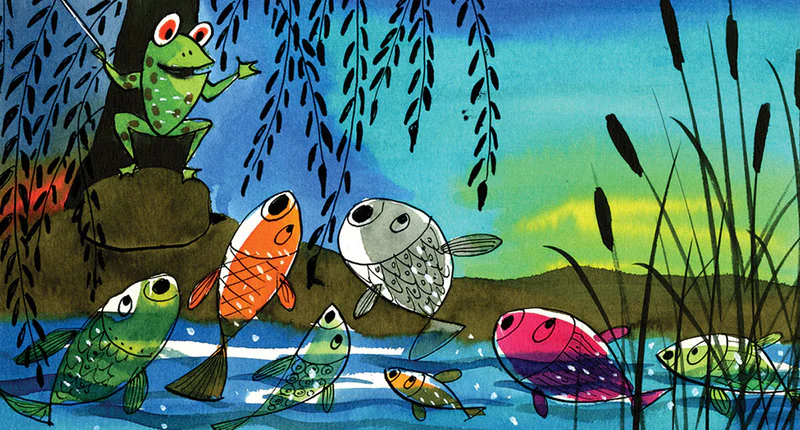 A világszép kecskebéka - Diafilm