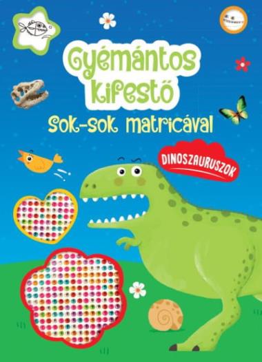 Gyémántos kifestő - Dinoszauruszok