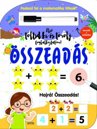 Első töltsd ki és törölj foglalkoztatóm: összeadás