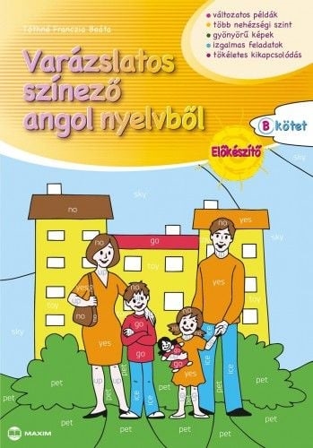 Varázslatos színező angol nyelvből - Előkészítő „B” kötet