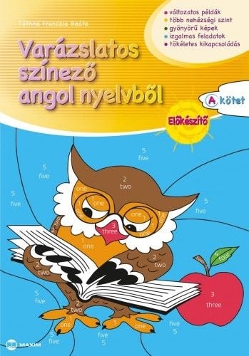 Varázslatos színező angol nyelvből - Előkészítő „A” kötet