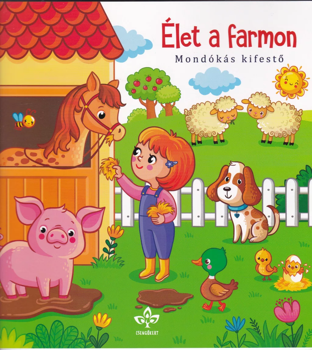 Élet a farmon – Mondókás kifestő
