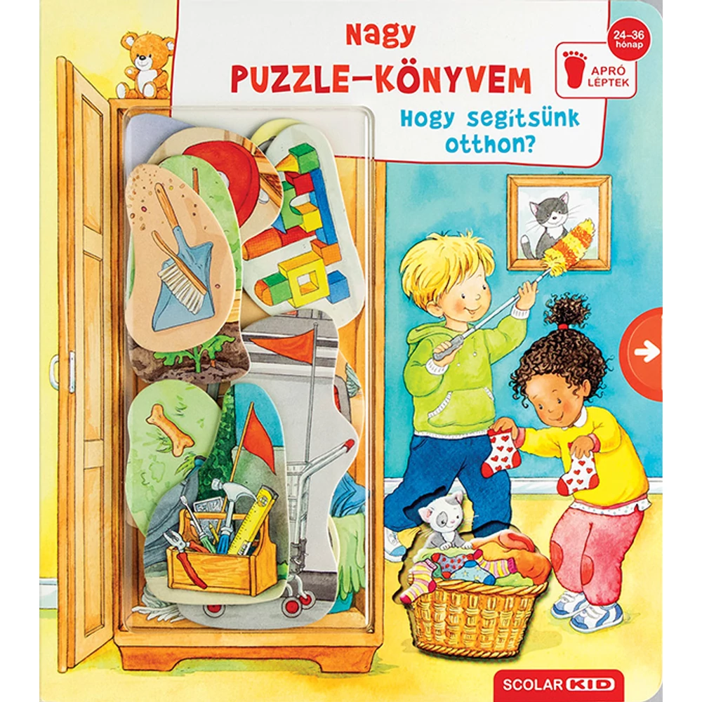 Nagy puzzle-könyvem – Hogy segítsünk otthon?