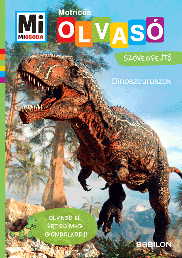 Mi MICSODA OLVASÓ – Matricás szövegfejtő – Dinoszauruszok