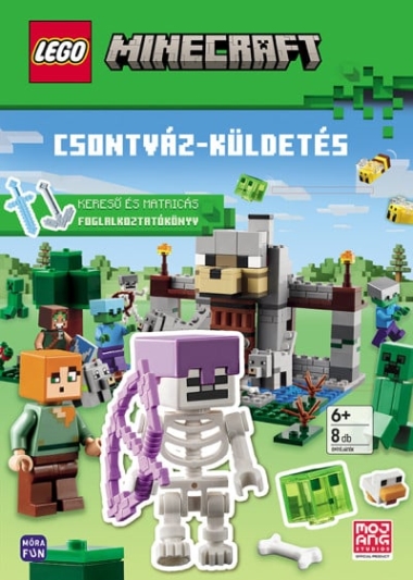 Lego Minecraft - Csontváz-küldetés - Kereső és matricás foglalkoztatókönyv