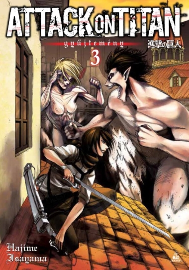Shingeki no Kyojin - Attack on Titan-gyűjtemény 3.