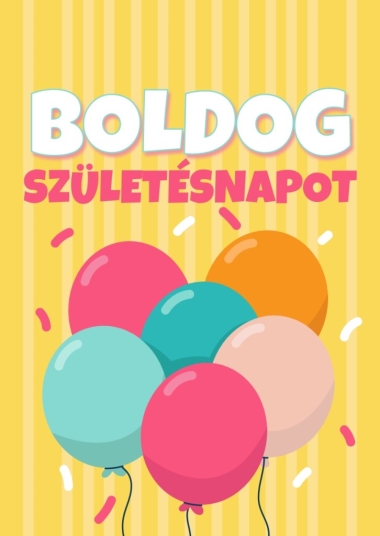 Boldog Születésnapot!