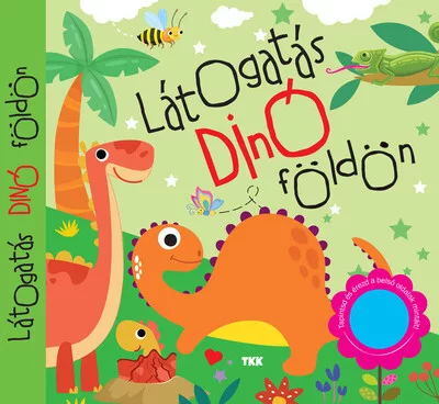 Látogatás dínóföldön - Tapintsd és érezd a belső oldalak mintáit!