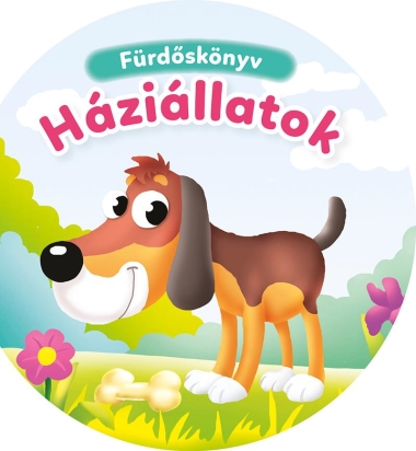 Háziállatok - fürdőskönyv