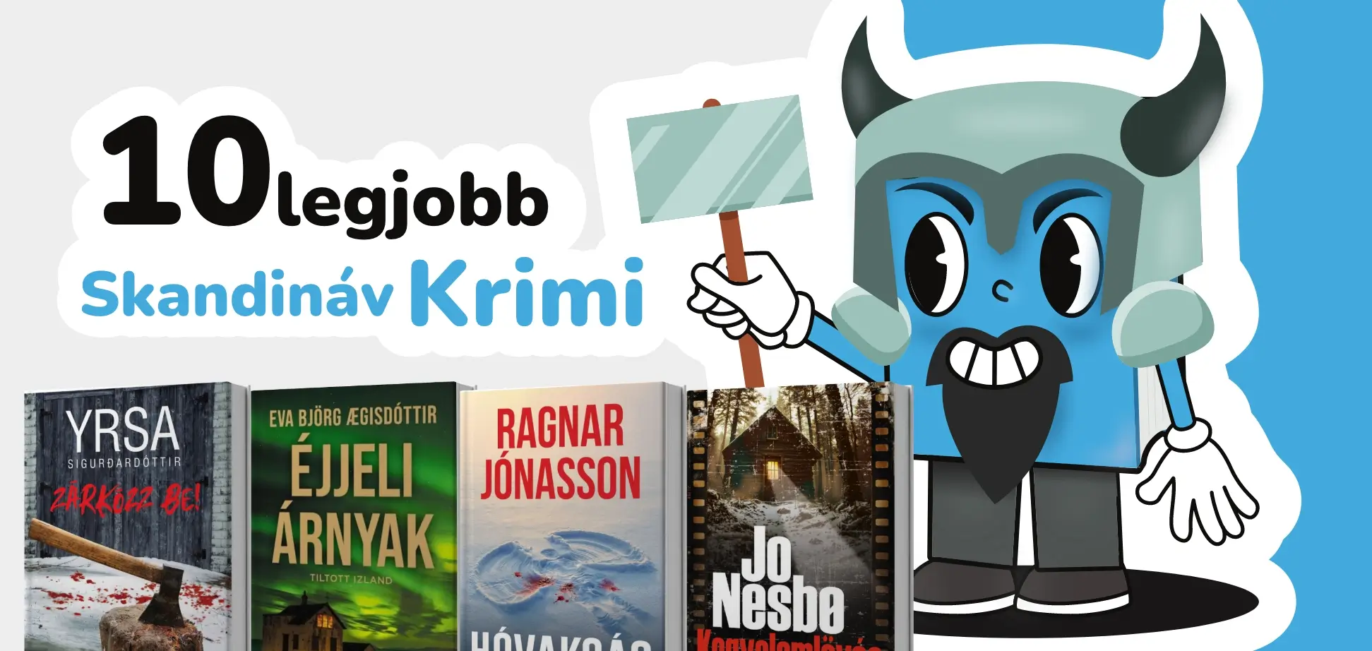 A 10 legjobb skandináv krimi