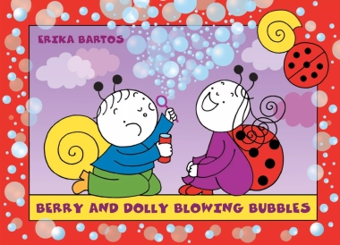 Berry and Dolly blowing bubbles