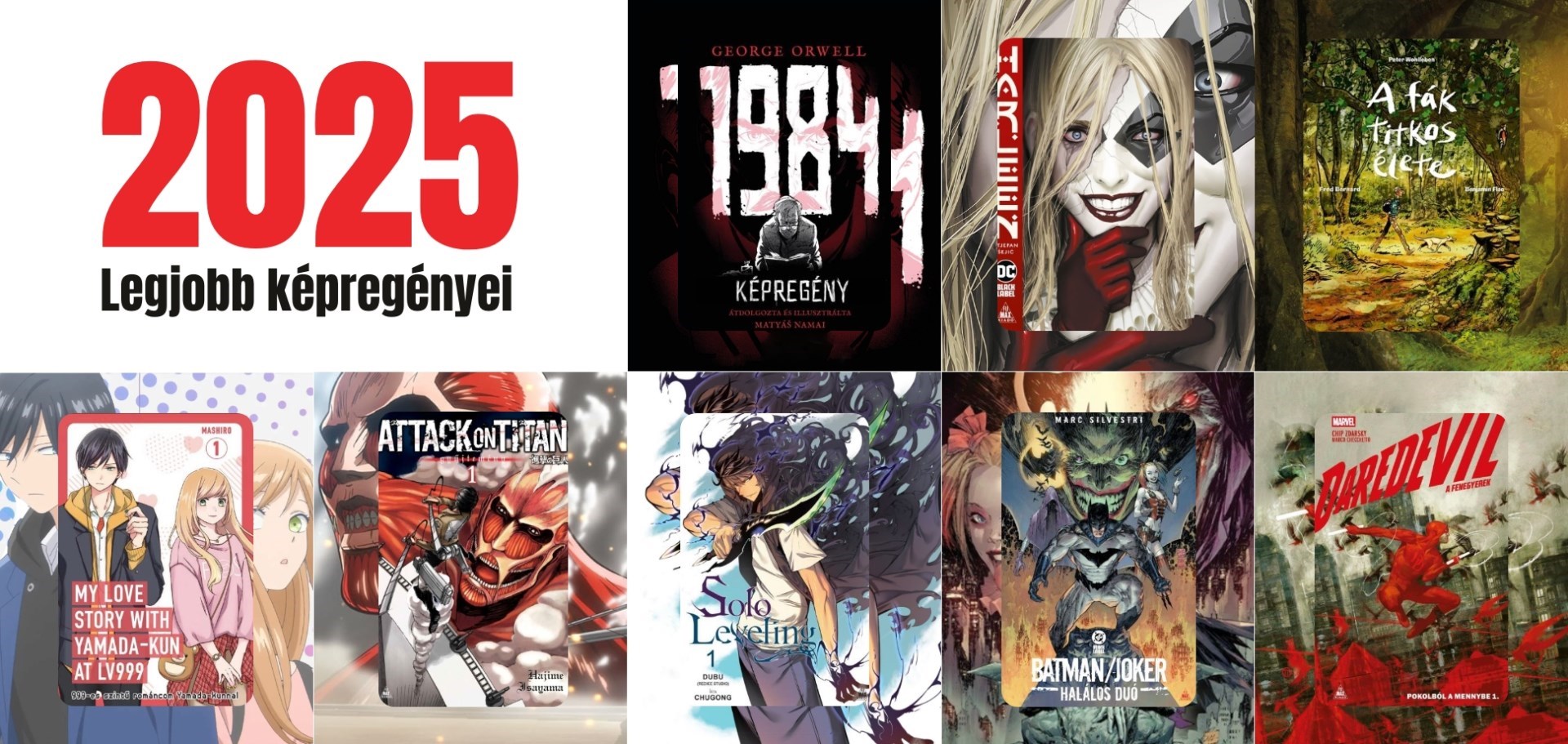 2025 legnépszerűbb képregényei