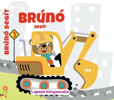 Brúnó segít - Lapozó könyvecske