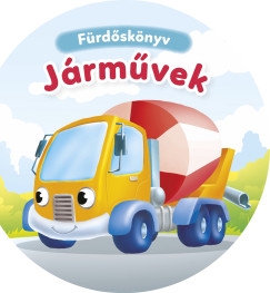 Járművek - fürdőskönyv