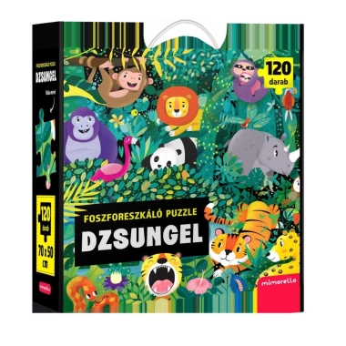 Dzsungel - Foszforeszkáló puzzle