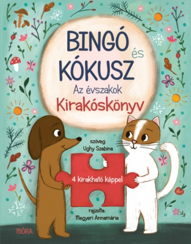 Bingó és Kókusz - Az évszakok - Saját fejlesztésű puzzle könyv