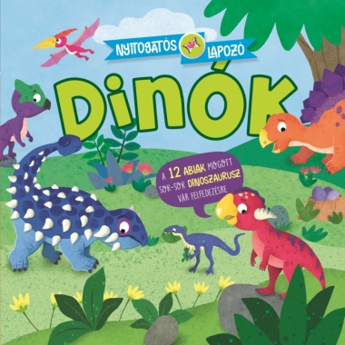 Nyitogatós lapozó - Dinók
