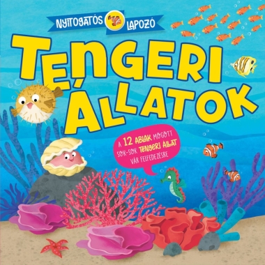 Nyitogatós lapozó - Tengeri állatok
