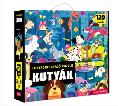 Kutyák - Foszforeszkáló puzzle