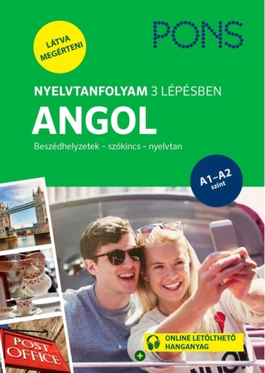 PONS Nyelvtanfolyam 3 lépésben ANGOL