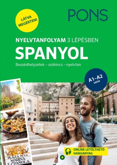 PONS Nyelvtanfolyam 3 lépésben SPANYOL